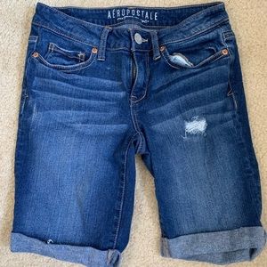 Aeropostale Jean Bermuda shorts!